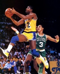 1. Magic Johnson wore Converse, too