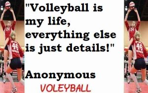 4 Volleyball and life
