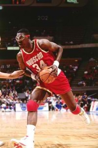 5 Hakeem Olajuwon Wore Etonic and endorsed Spalding