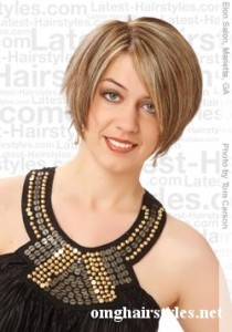 6 Short layered wedge hair cut