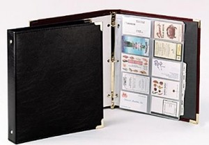 2. Business Card Binder