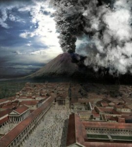 10 Mount Vesuvius Eruption in 79 A.D